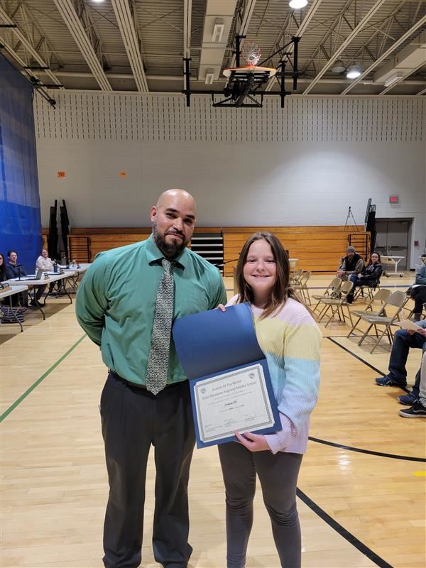 GMMS Student of the Month