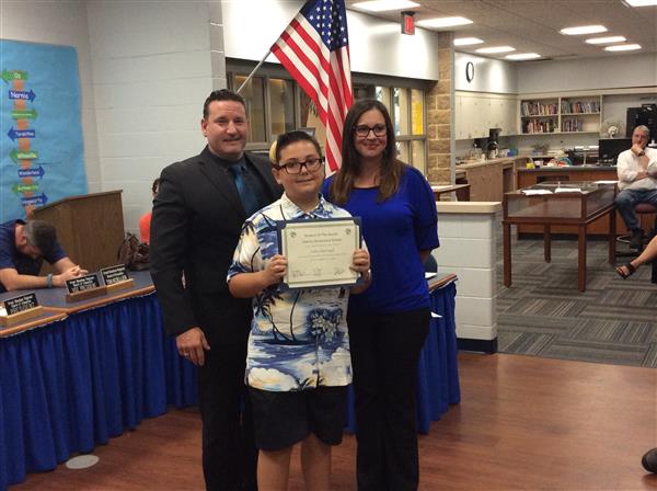 Liberty Elementary Student of the Month Photo 