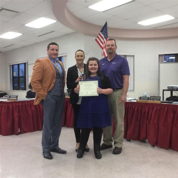 Student of the Month March 2017 