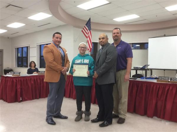 Student of the Month March 2017 