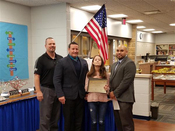 GMMS December Student of the Month photo 