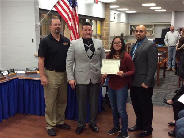 GMMS September Student of the Month photo 