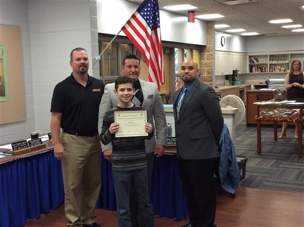 GMMS October Student of the Month photo 