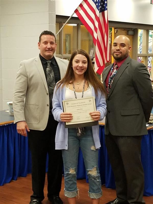 GMMS November Student of the Month photo 