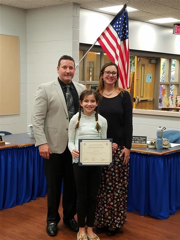 Liberty November Student of the Month photo 